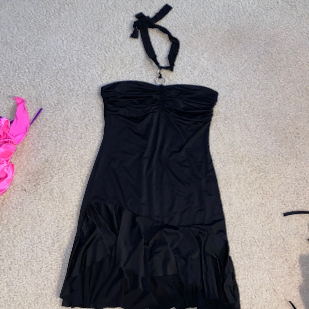 Black dress.